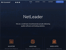 Tablet Screenshot of netleader.com